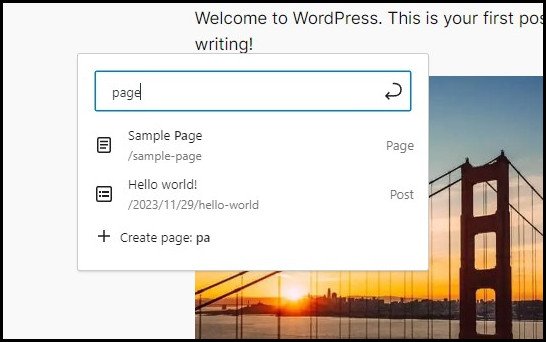 WordPress Command Palette