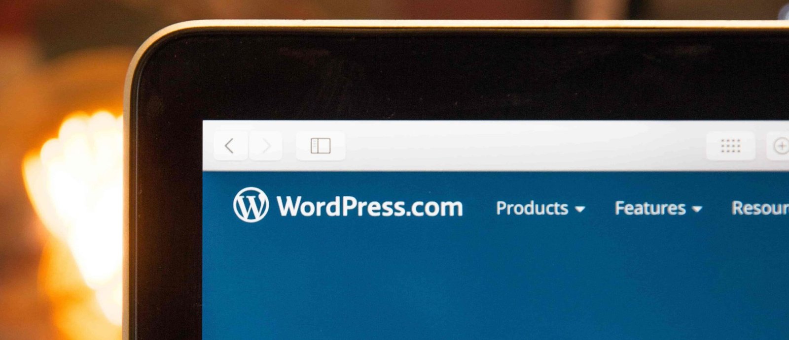 Wordpress.com homepage