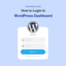 How to Login to WordPress Dashboard