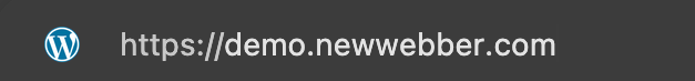 New Webber subdomain