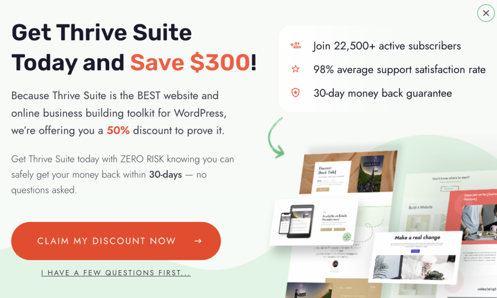 Save $300 this Holiday on Thrive Suite
